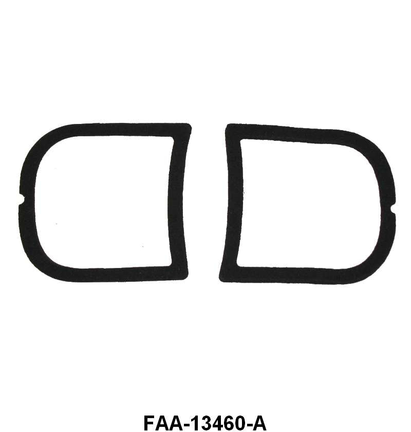 BACK-UP LIGHT LENS GASKETS - 52-53 MERC