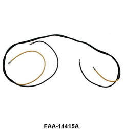 LICENSE PLATE LIGHT AND GAS TANK SENDER WIRE - 54-55 MERCURY