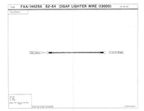 CIGAR LIGHTER TO CIRCUIT BREAKER WIRE - 52-54 PASSENGER, MERCURY