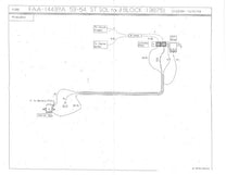 STARTER RELAY TO JUNCTION BLOCK HARNESS - 53-54 PICKUP, 6 & 8 CYL
