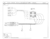 HEADLIGHT CROSSOVER WIRING HARNESS - 53 PASSENGER