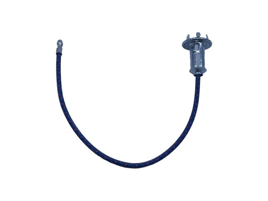 CLOCK LIGHT SOCKET AND WIRE - 49-53 PASS WITH STEM CLOCK