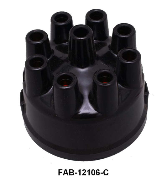 DISTRIBUTOR CAP - 49-56 PASS/MERC/PU V8 WITH BRASS INSERTS