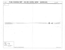 HORN BUTTON WIRE WITH CONTACT - 53-55 F-100/F-350