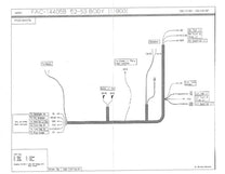 TAIL LIGHT WIRING HARNESS - 52-53 MERCURY, 4-DOOR SEDAN