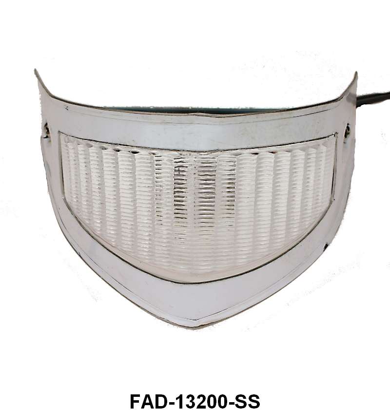 PARK LIGHT ASSEMBLY - 53-54 F-100/F-350 WITH STAINLESS BEZEL