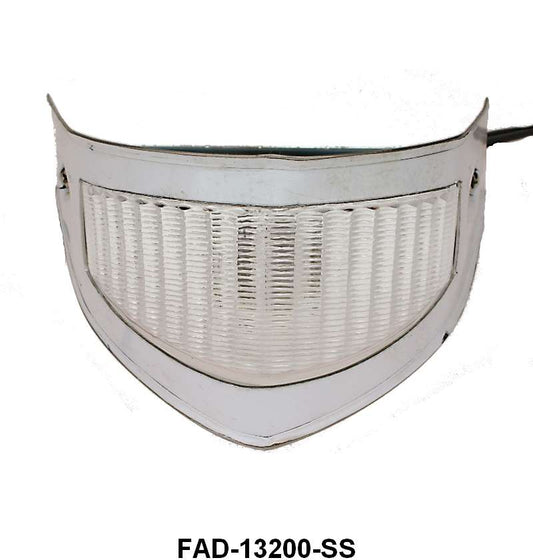PARK LIGHT ASSEMBLY - 53-54 F-100/F-350 WITH STAINLESS BEZEL