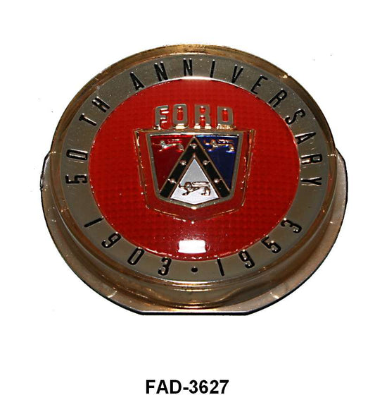 HORN RING/BUTTON EMBLEM - 53 PASS "50TH ANNIVERSARY"