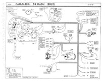 UNDER DASH TO ENGINE WIRES (COWL HARNESS) - 53 PASS, 6 cyl