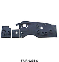 ABS PLASTIC FIREWALL INSULATOR - 62-64 FAIRLANE WITH HOLES
