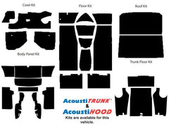 ACOUSTISHIELD INSULATION KIT - 66-71 FAIRLANE/TORINO HARDTOP