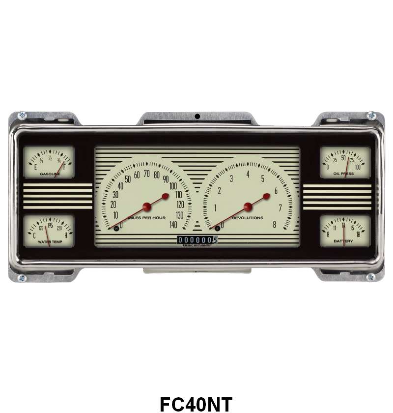 CLASSIC INSTRUMENTS 1940 DIRECT FIT GAUGES - "NOSTALGIA SERIES"
