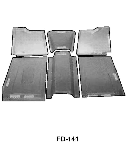 STREET ROD FRONT FLOOR KIT - 41-48 PASSENGER USE WITH 2" SETBACK