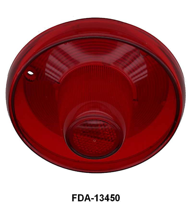 TAIL LIGHT LENS - 53-54 PASS WITHOUT TRIM