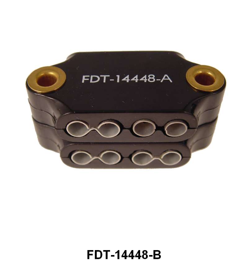 WIRING BLOCK - 49-57 PASS, 8 HOLE, UNDER HOOD ON LH SIDE