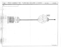 TURN SIGNAL SWITCH HARNESS - 53-55 F-100/F-350