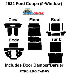 ACOUSTISHIELD KIT - 32 5W COUPE