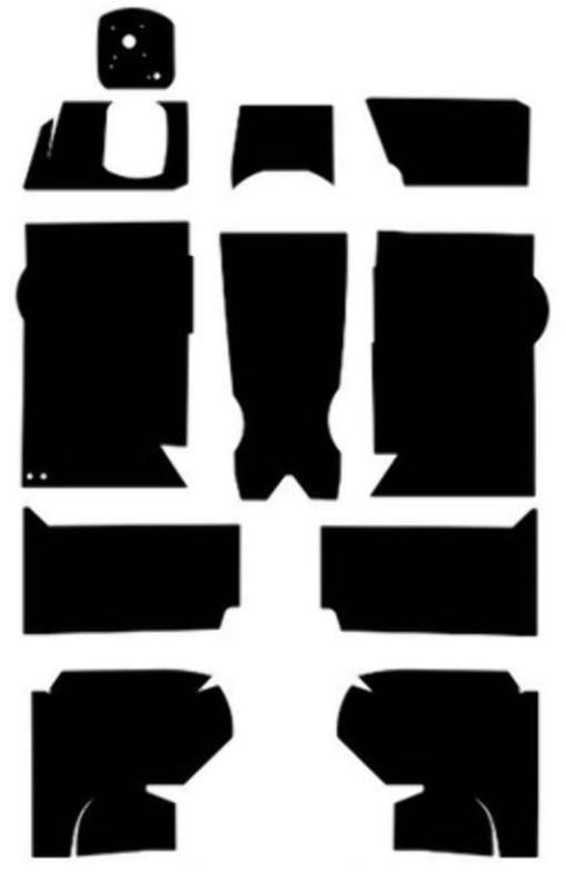 ACOUSTISHIELD INSULATION KIT - 32 TUDOR SEDAN