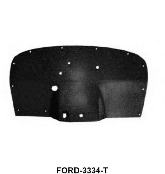 ABS PLASTIC FIREWALL INSULATOR  - 33-34 V8 PICKUP WITH HOLES