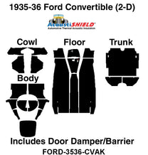 ACOUSTISHIELD KIT - 35-36 ROADSTER
