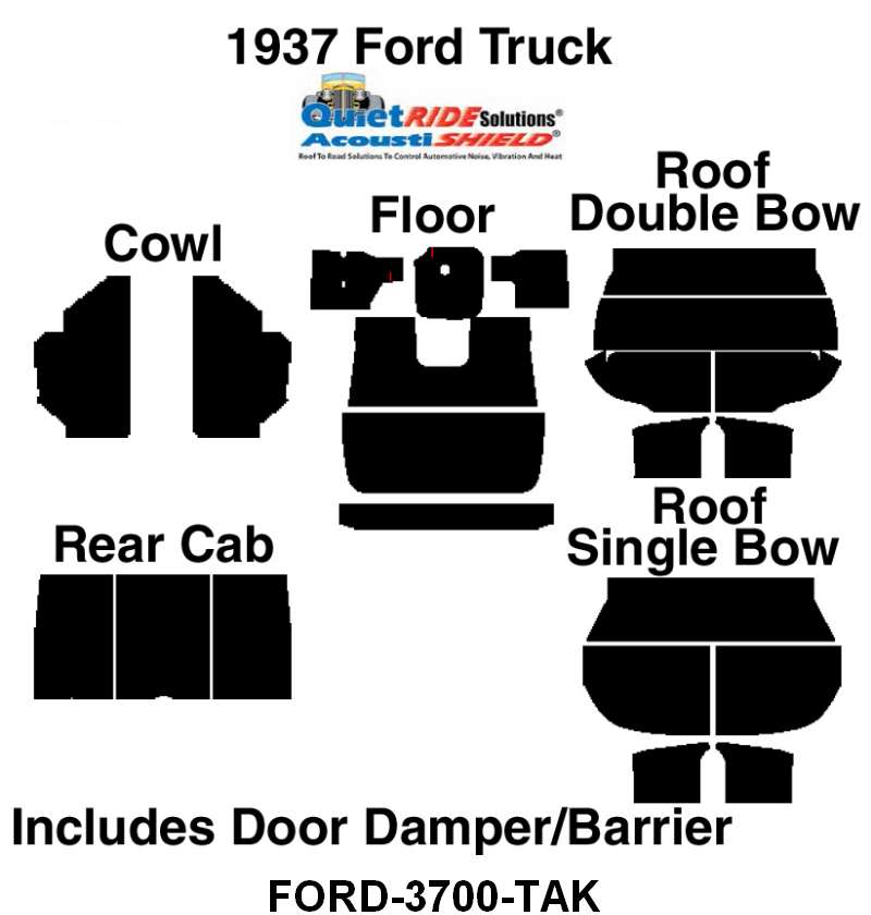 ACOUSTISHIELD KIT - 37 PICKUP