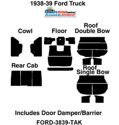 ACOUSTISHIELD INSULATION KIT - 38-39 PICKUP