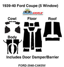ACOUSTISHIELD KIT - 39 DELUXE, 40 COUPE