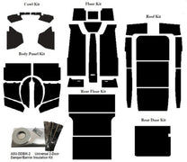 ACOUSTISHIELD INSULATION KIT - 39-41 SEDAN DELIVERY