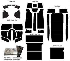 ACOUSTISHIELD INSULATION KIT - 39-41 SEDAN DELIVERY