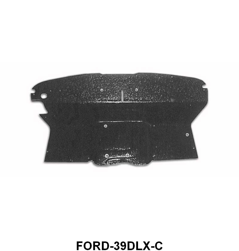 ABS PLASTIC FIREWALL INSULATOR - 39 DELUXE PASS, WITH HOLES