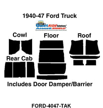 ACOUSTISHIELD INSULATION KIT - 40-47 PICKUP