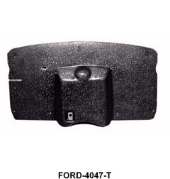 ABS PLASTIC FIREWALL INSULATOR - 40-47 PICKUP WITH HOLES