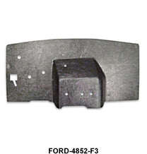 ABS PLASTIC FIREWALL INSULATOR - 48-52 F-3, WITH HOLES