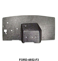 ABS PLASTIC FIREWALL INSULATOR - 48-52 F-3, WITH HOLES