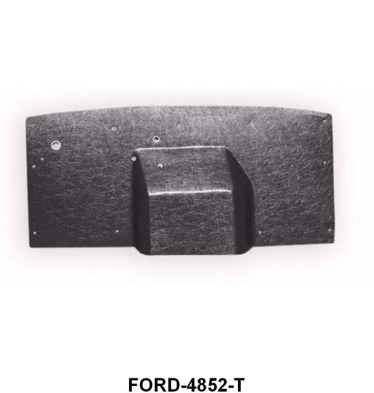 ABS PLASTIC FIREWALL INSULATOR - 48-52 F-1, F-2  WITH HOLES