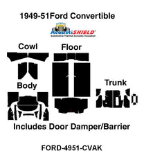 ACOUSTISHIELD KIT - 49-51 CONVERTIBLE