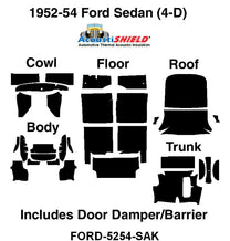ACOUSTISHIELD INSULATION KIT - 52-54 SEDAN