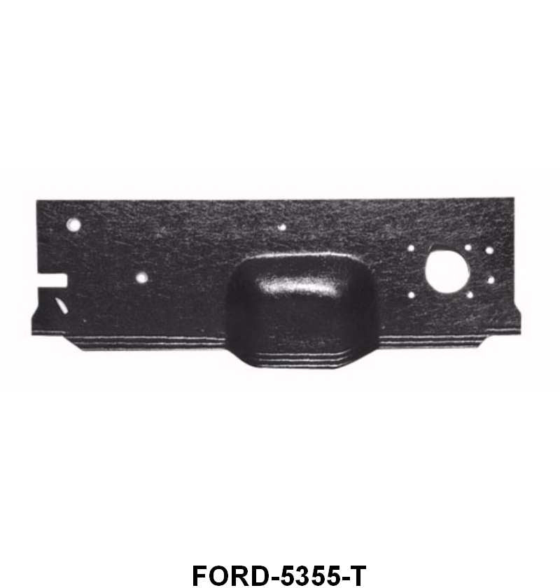 ABS PLASTIC FIREWALL INSULATOR - 53-55 F-100/F-250 WITH HOLES