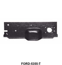 ABS PLASTIC FIREWALL INSULATOR - 53-55 F-100/F-250 WITH HOLES