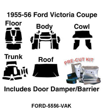 ACOUSTISHIELD INSULATION KIT - 55-56 2 DOOR HARDTOP
