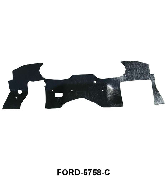 ABS PLASTIC FIREWALL INSULATOR - 57-58 PASS/RANCHERO WITH HOLES