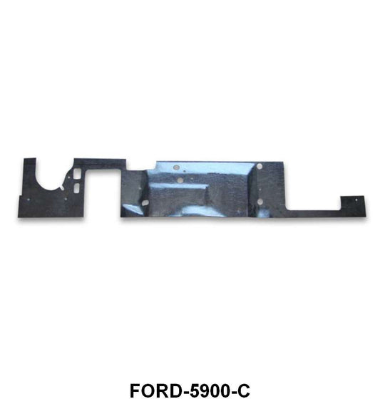 ABS PLASTIC FIREWALL INSULATOR - 59 PASS/RANCHERO WITH HOLES