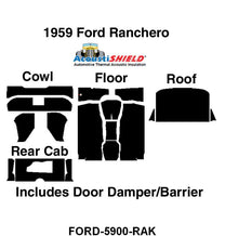 ACOUSTISHIELD INSULATION KIT - 59 RANCHERO