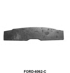 ABS PLASTIC FIREWALL INSULATOR - 60-62 GLX WITH HOLES