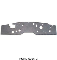 ABS PLASTIC FIREWALL INSULATOR - 63-64 GALAXIE WITH HOLES