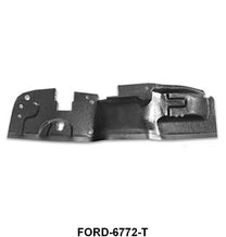 ABS PLASTIC FIREWALL INSULATOR - 67-72 F-100/F-250 WITH HOLES