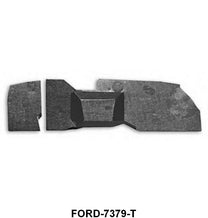 ABS PLASTIC FIREWALL INSULATOR - 73-79 F-100/F-350 WITHOUT A/C