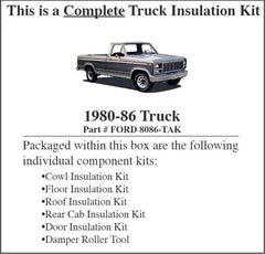 ACOUSTISHIELD INSULATION  KIT - 80-86 PICKUP