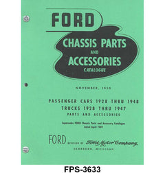 CHASSIS PARTS LIST - 32-48 PASSENGER (NO MERC) 32-47 PICKUP
