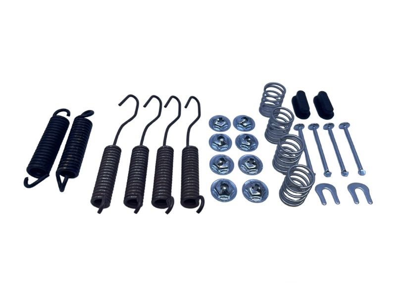 BRAKE SHOE HOLD DOWN AND SPRING KIT - 55-59 PASS 48-63 F-100 11" BRAKES